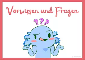 Vorschau - Präsentationen/Tafelbilder - Axolotl im Sachunterricht Reihentransparenz Bildkarten - Seite 3
