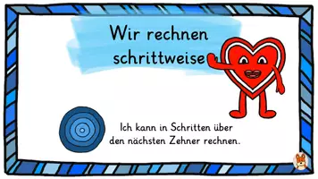 Vorschau - Präsentationen/Tafelbilder - Addition mit Überschreiten - ZR 100 - Mathe 2 - Seite 2