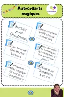Aperçu - Présentation / Support pour le tableau - GoodNotes magic stickers | Noël | autocollants magiques - Page 2