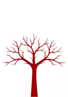 Vorschau - Mal- und Bastelvorlagen - Kunststunde: Der Baum ohne Blätter - Seite 1
