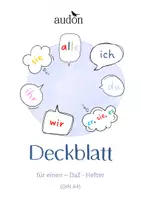 Vorschau - Anderer Materialtyp - Deckblatt DaZ - für Heft, Mappe, Hefter - Deckblätter und Rückendeckel - DIN A4 - Deckblatt