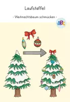 Vorschau - Spiele - Laufstaffel : Weihnachtsbaum schmücken - Deckblatt