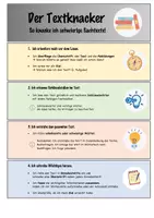 Vorschau - Arbeitsblätter - Lesefächer - Textknacker / Textdetektiv / Lesestrategien - Seite 2