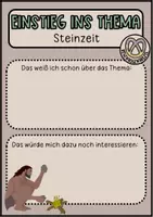 Vorschau - Arbeitsblätter - Sternstunden der Steinzeit: fertige Doppelstunde mit Terra X - Seite 2