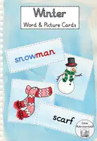 Vorschau - Fördermaterial/Inklusion - Winter - Wort - und Bildkarten - Englisch - Deckblatt