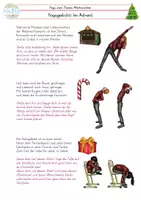 Vorschau - Bildkarten - Yogagedicht im Advent Weihnachten Kinderyoga - Seite 2