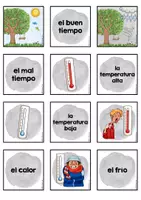 Vorschau - Spiele - El tiempo atmosférico - Pärchensuche "Substantive" (Wetter) - Seite 3