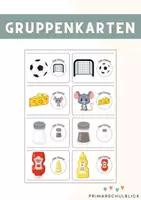 Vorschau - Anderer Materialtyp - Gruppenzuteilung / Partnerkarten (Zufall) - Deckblatt