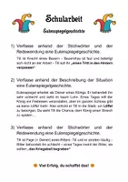 Vorschau - Klassenarbeiten - Eulenspiegelgeschichte: Differenzierte Schularbeiten - Seite 3