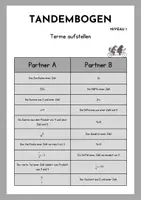 Vorschau - Arbeitsblätter - Tandembogen Terme aufstellen – Üben & Wiederholen (Klasse 7/ 8) | 2 Niveaus | Mit Lösungen - Seite 3