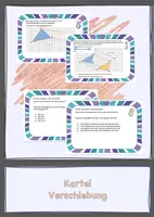 Vorschau - Stationenlernen - Kartei Geometrie-Verschiebung - Deckblatt