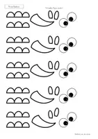 Vorschau - Mal- und Bastelvorlagen - Buchstabentier N wie Nashorn – Buchstabenheft Grundschule (Klasse 1) | Buchstabeneinführung, Bastelvorlage & Anfangsunterricht - Seite 3
