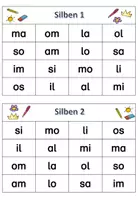 Vorschau - Spiele - Sparpaket: Silben-Bingo - Deckblatt