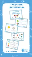 Vista previa - Hojas de trabajo - MÁS DE 60 TARJETAS DE LECTOESCRITURA - Portada