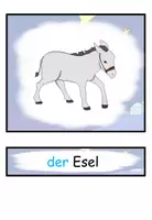 Vorschau - Präsentationen/Tafelbilder - Bild- und Wortkarten "die Weihnachtsgeschichte" Weihnachten / Advent - DaZ / KBW / Religion - Seite 3