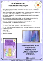 Vorschau - Poster - Bibellesezeichen: Bibelstellen finden - Bibel aufschlagen - Seite 1