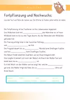 Vorschau - Arbeitsblätter - Faultiere im Sachunterricht Fortpflanzung und Nachwuchs - Seite 1