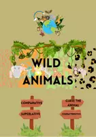 Vista previa - Unidades / Secuencias / Situaciones de Aprendizaje - Wild animals COMPARATIVE and SUPERLATIVE - página 1