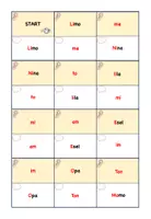 Vorschau - Spiele - Lesespiel auf Silben und Wortebene - Anfangsunterricht - Deckblatt
