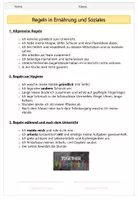Vorschau - Arbeitsblätter - Verhaltensregeln im ES-Unterricht - Deckblatt
