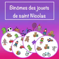 Aperçu - Jeux - Binômes des jouets de saint Nicolas - Page de couverture