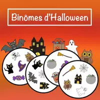 Aperçu - Jeux - Binômes d'Halloween - Page de couverture