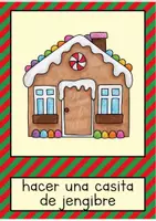 Vista previa - Refuerzo / NEE / Materiales de apoyo - Actividades Navideñas tarjetas con imágenes (escuela primaria y ELE) - página 3