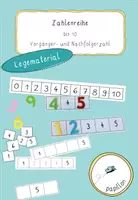 Vorschau - Aufgabenkarten - Zahlenreihe bis 10 _ Vorgänger und Nachfolger zum Legen - Deckblatt