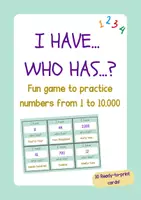 Vista previa - Juegos / Gamificación - I HAVE, WHO HAS game (30 cards - cardinal numbers) - Portada