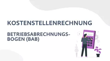 Vorschau - Arbeitsblätter - Kostenstellenrechnung (BAB) - Komplett vorbereitete Stunde - Seite 1