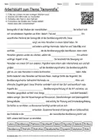 Vorschau - Arbeitsblätter - Arbeitsblatt "Demografie" + interaktive Lösung & MP3 + - Deckblatt
