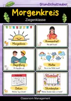 Vorschau - Poster - Morgenkreis Karten - Ziege für die Ziegenklasse - Deckblatt