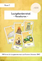 Vorschau - Spiele - Lautgebärden: Rätselkarten für Lautgebärdenrätsel - Deckblatt
