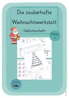 Vorschau - Arbeitsblätter - Weihnachtsheft Mathe, Deutsch für die 1 Klasse - Deckblatt