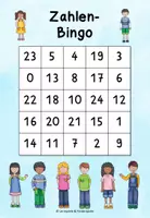 Vorschau - Stationenlernen - Zahlen Bingo - Zahlen bis 24 - Seite 3