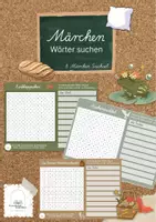 Vorschau - Arbeitsblätter - Märchenwörter suchen I Suchsel I Schreiben - Deckblatt