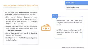 Vorschau - Arbeitsblätter - String-Funktionen mit C# - Komplett vorbereitete Stunde - Seite 2