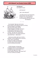 Vorschau - Test - John Maynard - Eine Inhaltsangabe - Seite 1