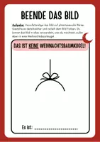 Vorschau - Arbeitsblätter - Beende das Bild Weihnachts-Edition / Version 2 / Klasse 1-6 - Seite 2