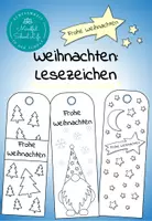 Vorschau - Mal- und Bastelvorlagen - Lesezeichen Weihnachten: Weihnachtsgeschenk - Deckblatt