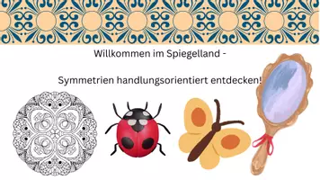 Vorschau - Stundenentwürfe - Unterrichtseinheit Symmetrie - Deckblatt