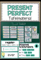 Vorschau - Präsentationen/Tafelbilder - PRESENT PERFECT - Tafelmaterial (2 Versionen) - Deckblatt