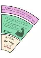 Vorschau - Arbeitsblätter - Legekreis zu den schönen (9) Namen Allahs - Seite 3