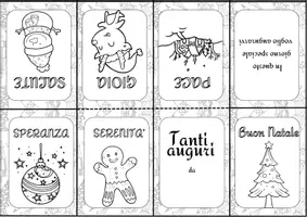 anteprima - Altro tipo di materiale - Buon Natale - Libretto di auguri - Pagina 1