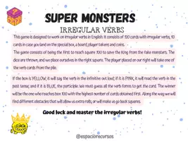 Vista previa - Unidades / Secuencias / Situaciones de Aprendizaje - Super Monsters @espaciorecursos - página 1