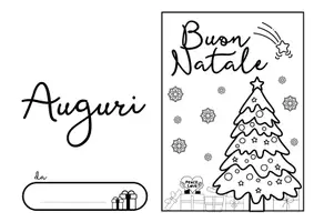 anteprima - Altro tipo di materiale - Buon Natale di Pace - Biglietto con poesia - Pagina 1