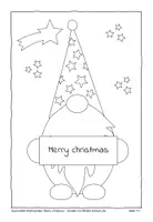 Vorschau - Arbeitsblätter - Merry christmas: Weihnachtswichtel/ christmas elf - Deckblatt