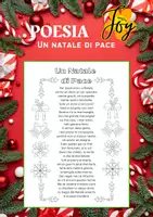 anteprima - Testo - Un Natale di Pace - poesia per quaderno - Pagina di copertina