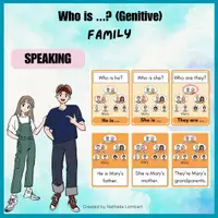 Aperçu - Apprentissages en autonomie - Family flashcards (genitive) - Page de couverture