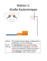 Vorschau - Stationenlernen - Basketball: Stationskarten Korbleger - Deckblatt